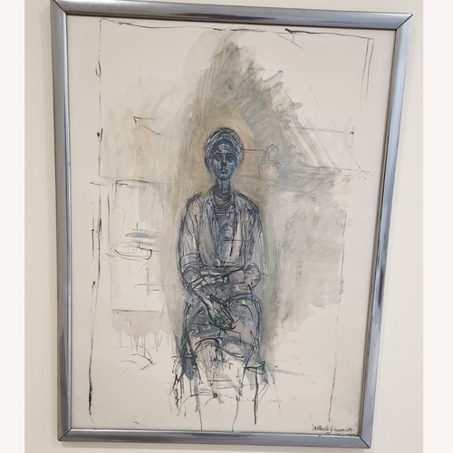 Used Alberto Giacommetti Lithograph 1962, Wall Art for sale on AptDeco