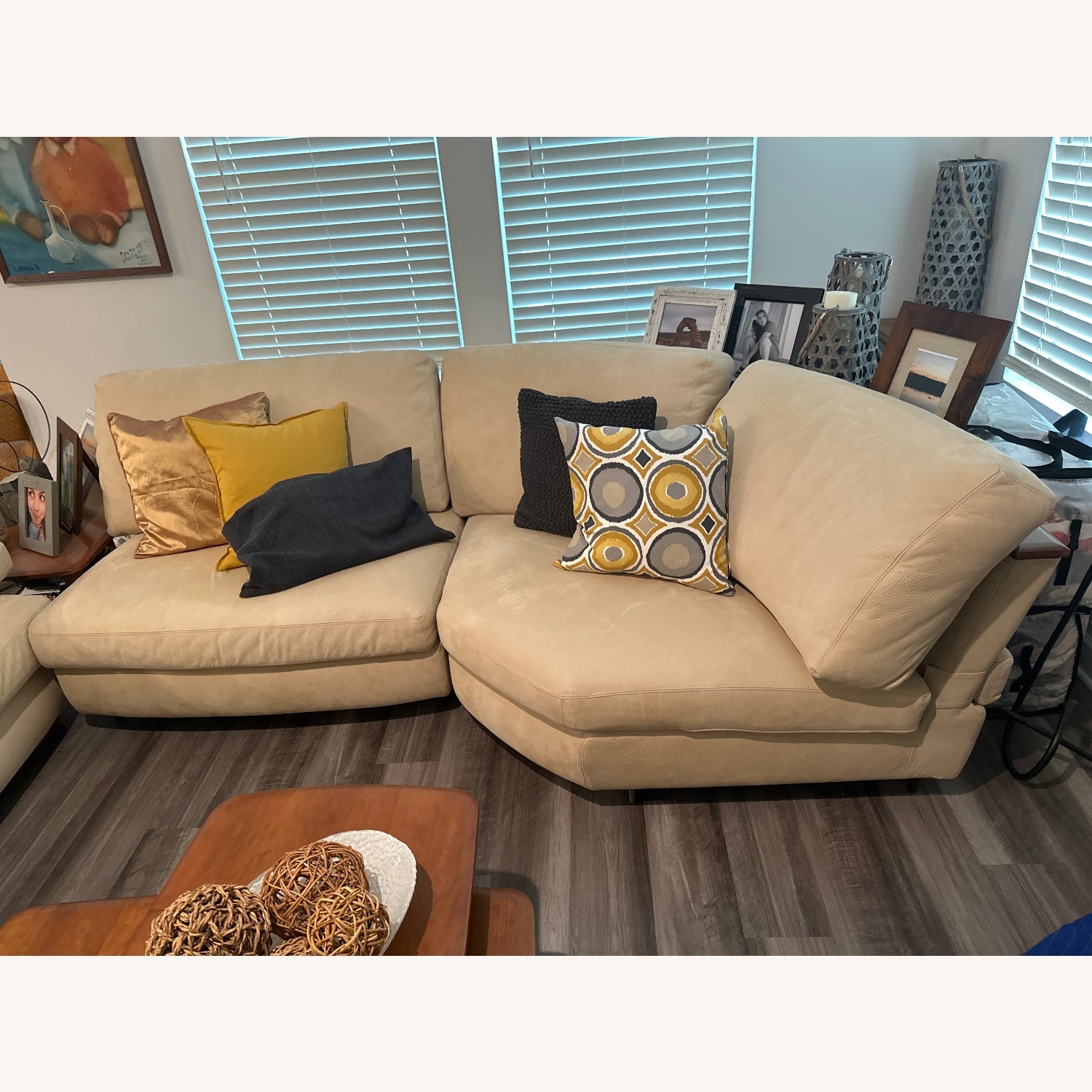 Swan & Swanstone Natural 3+ Piece Sectional - image-7