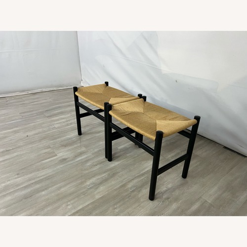 Used Fredericia Furniture Wegner J16 Footstool for sale on AptDeco