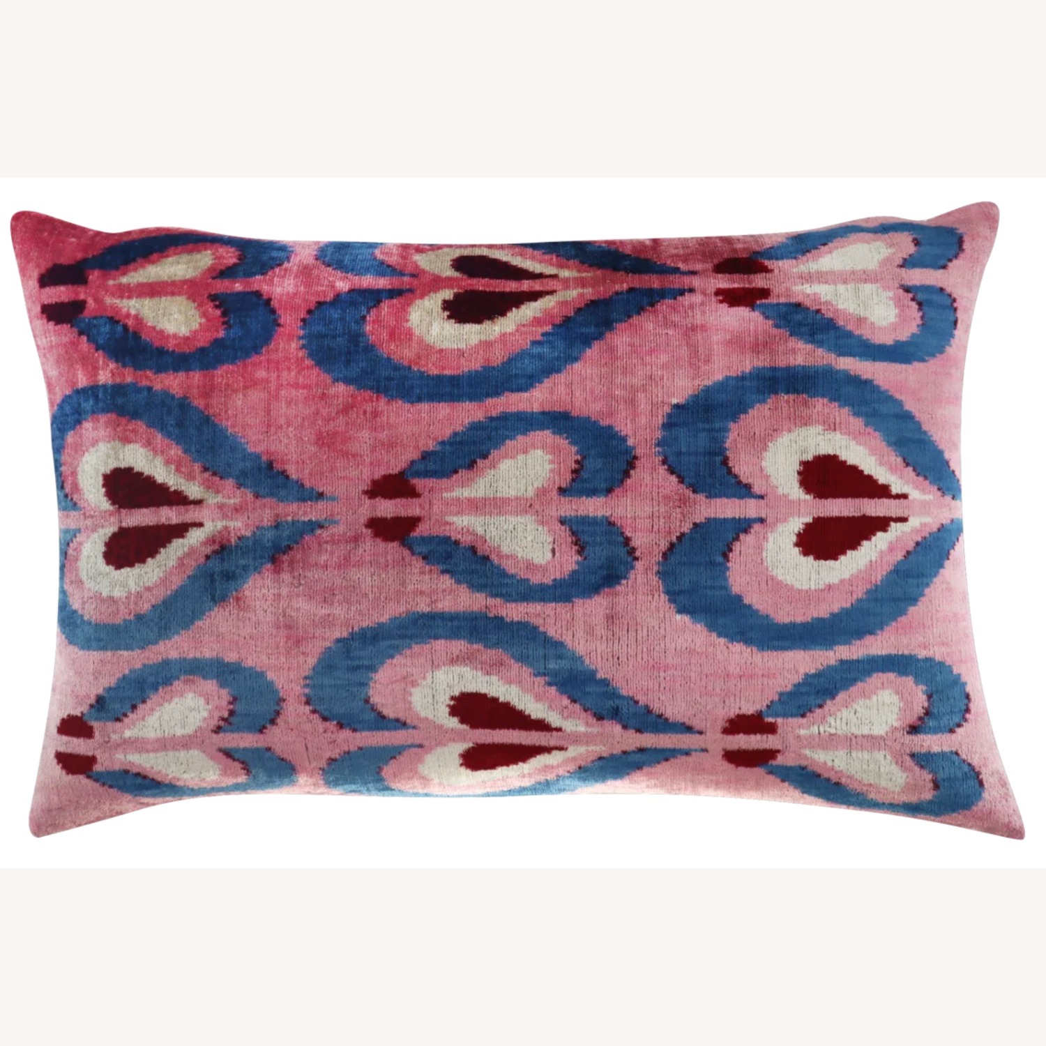 3 Decorative Pink & Blue Pillow Bundle - image-3