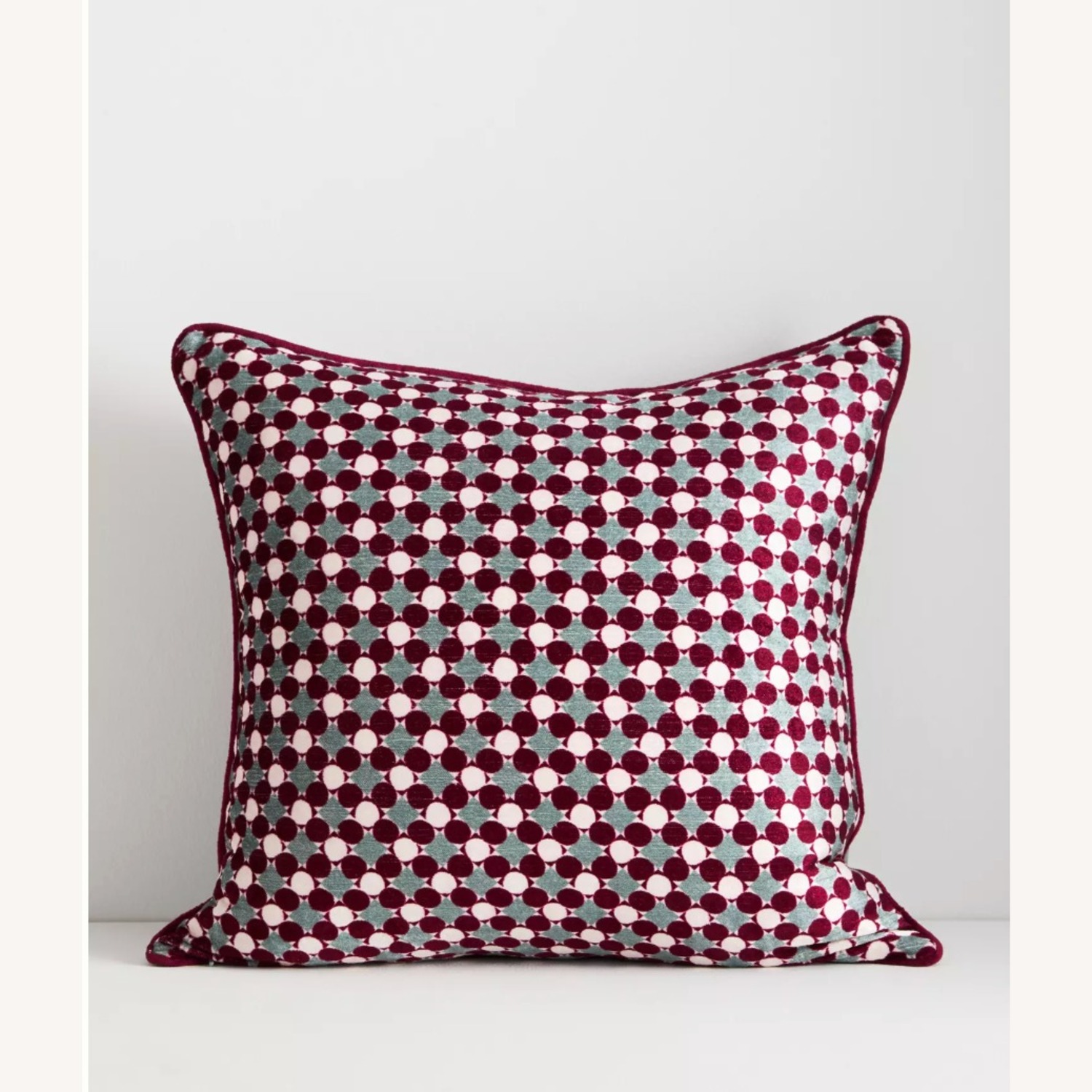 3 Decorative Pink & Blue Pillow Bundle - image-2