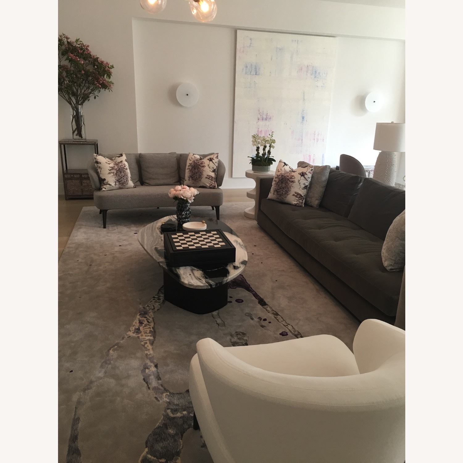 Custom Edward Fields Gray Rug - image-2