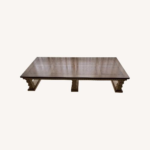 Used Lane 72" Carpathian Elm Vintage Coffee Table for sale on AptDeco