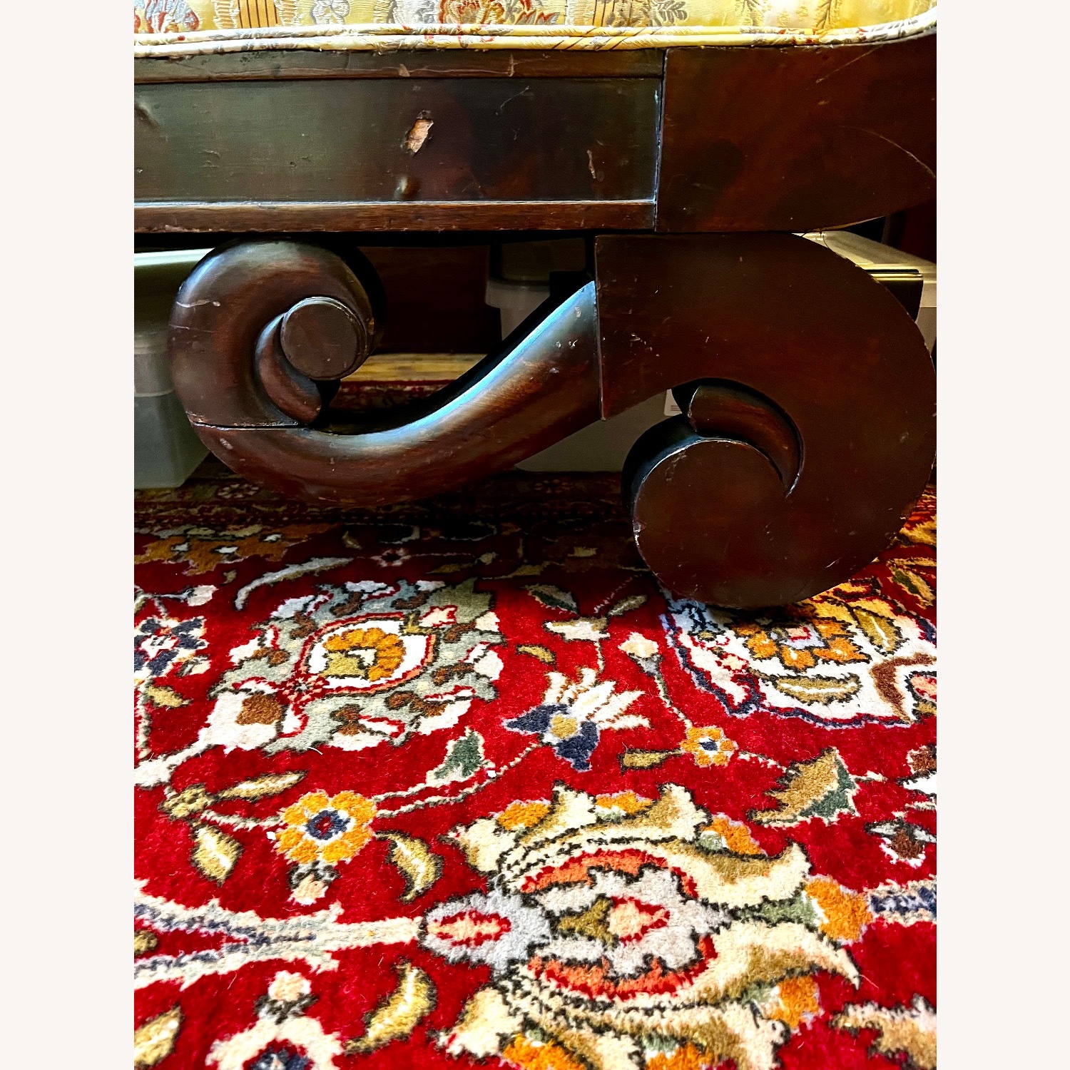 Antique Empire Sofa - image-7