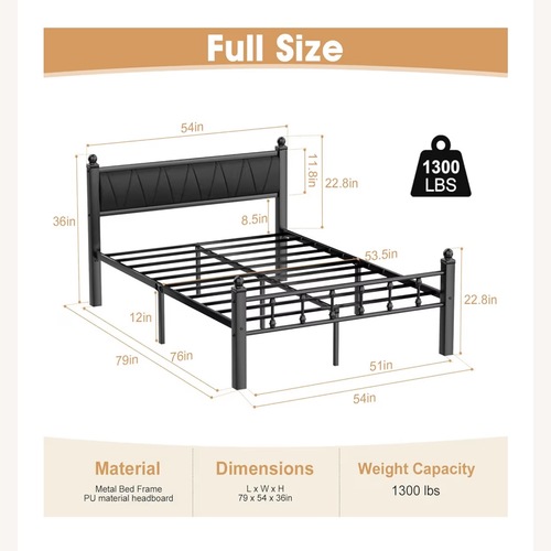 Used Metal Bed Frame for sale on AptDeco