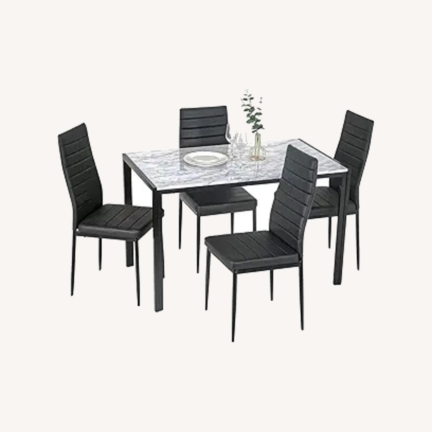 Dinner Table With 4 Chairs - image-0