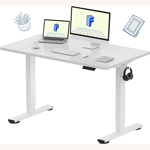 Used FLEXISPOT EN1 One-Piece Standing Desk for sale on AptDeco