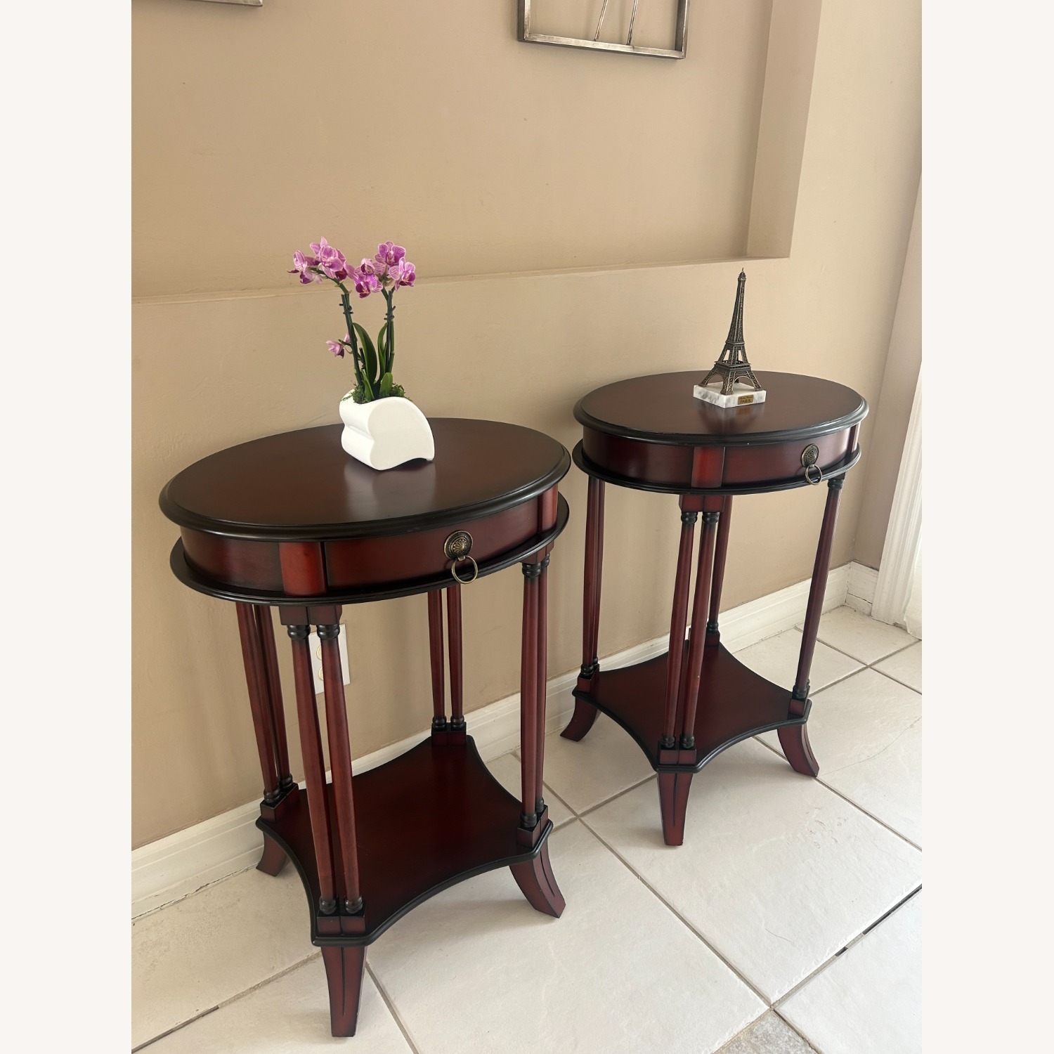 The Bombay Company Dark Brown Wood Side Table - image-4