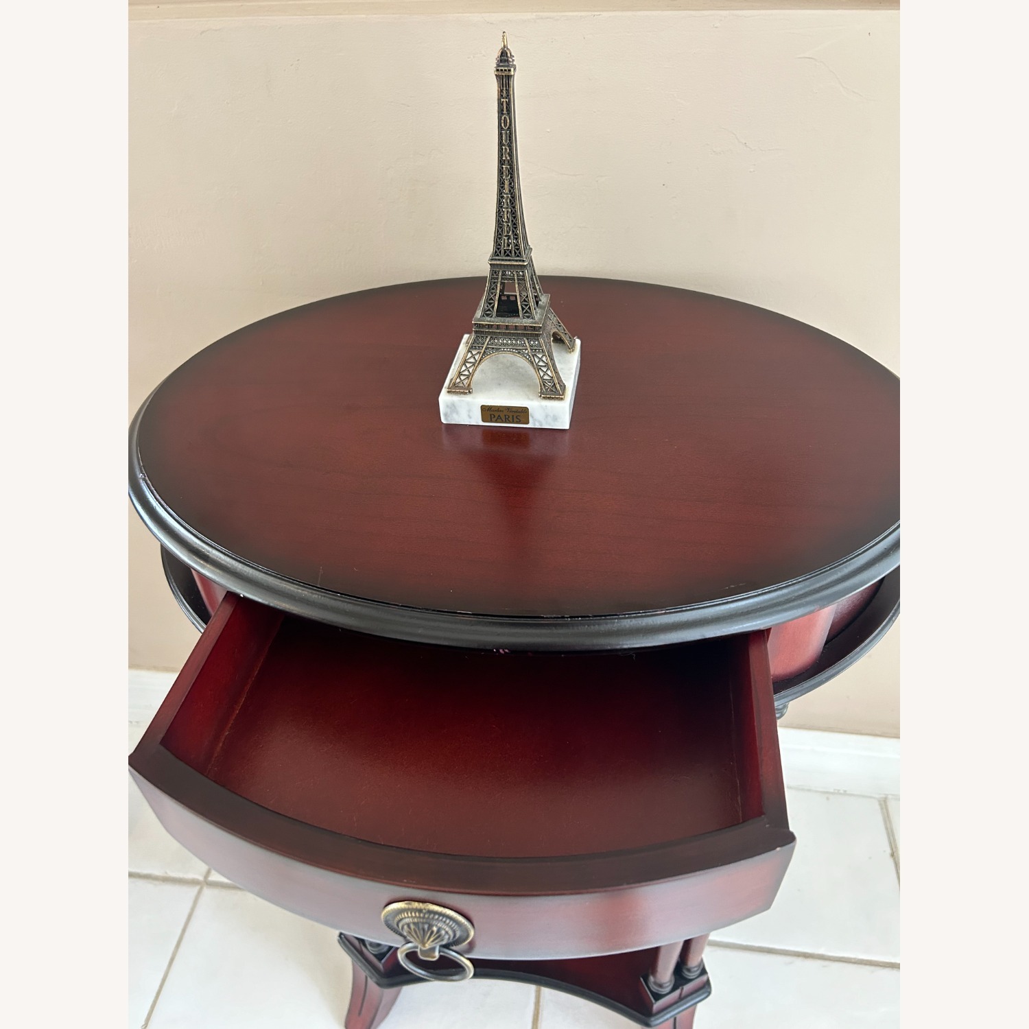 The Bombay Company Dark Brown Wood Side Table - image-3