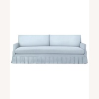Serena & Lily Grady Blue Linen 3+ Seater Sofa