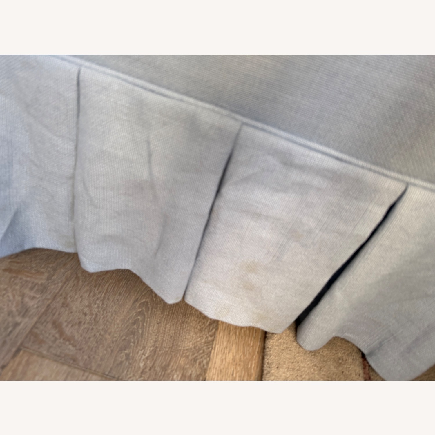 Serena & Lily Grady Blue Linen 3+ Seater Sofa - image-5