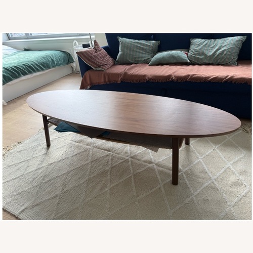 Used IKEA Stockholm Natural Wood Coffee Table for sale on AptDeco