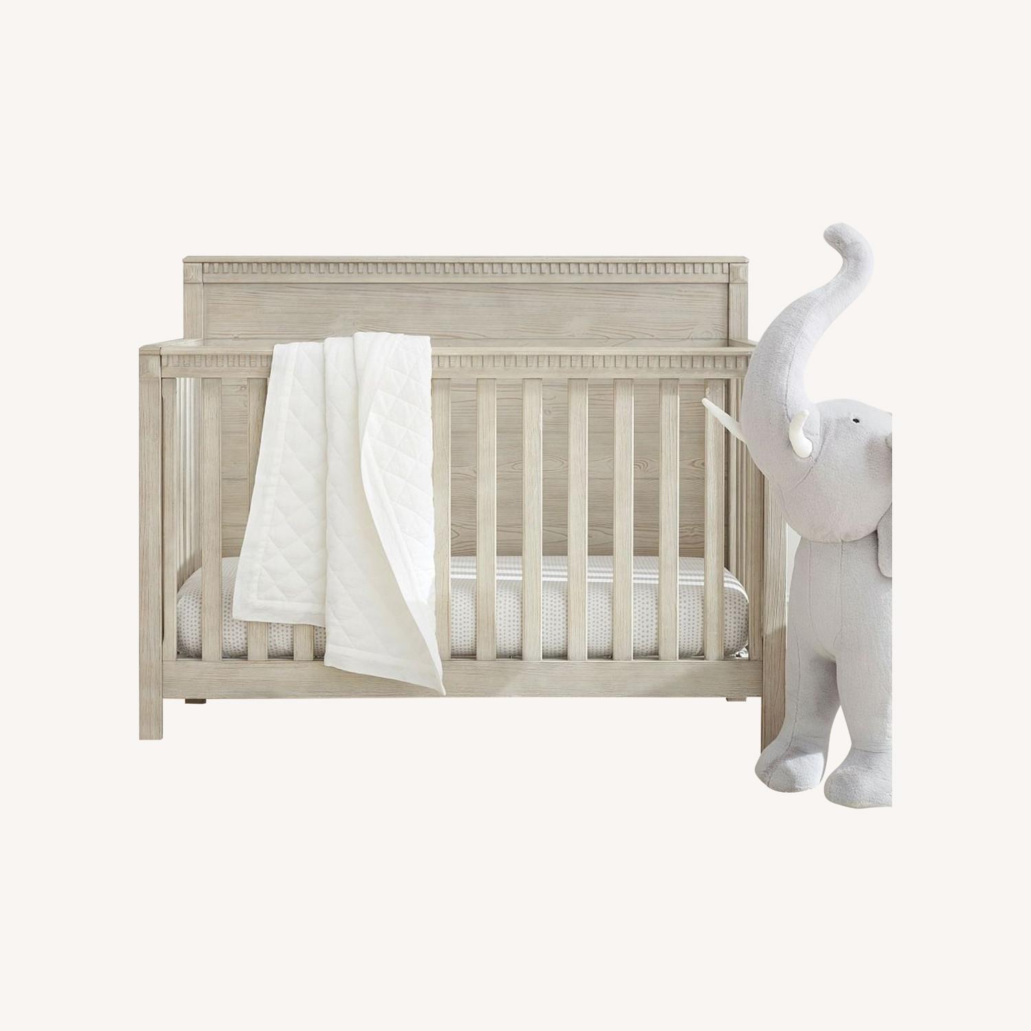 Pottery Barn Kids Rory 4-in-1 White Wood Crib - image-0