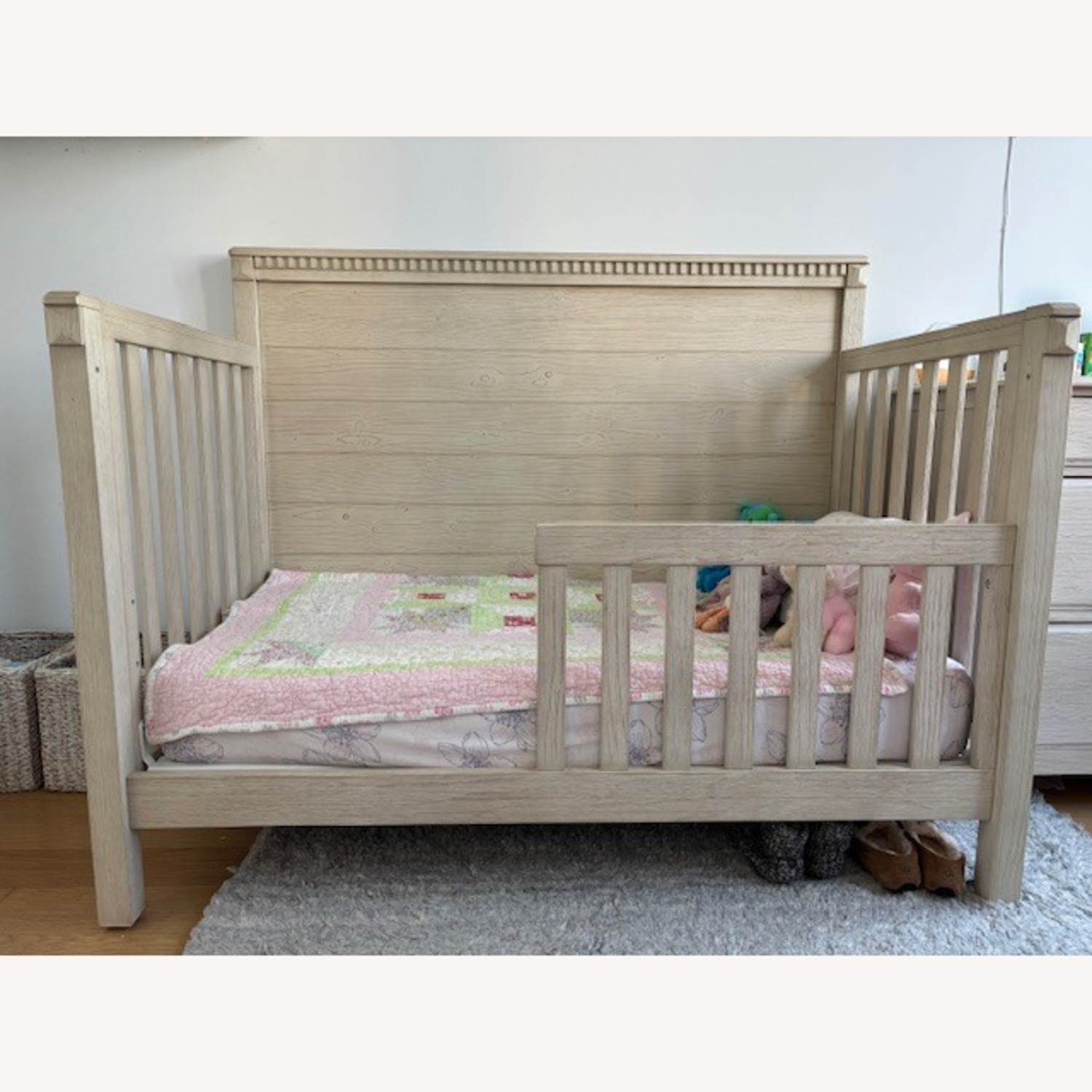 Pottery Barn Kids Rory 4-in-1 White Wood Crib - image-1