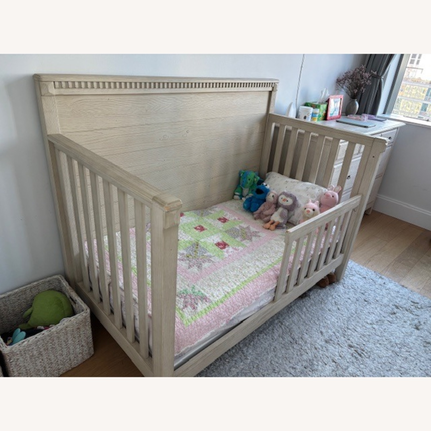 Pottery Barn Kids Rory 4-in-1 White Wood Crib - image-2