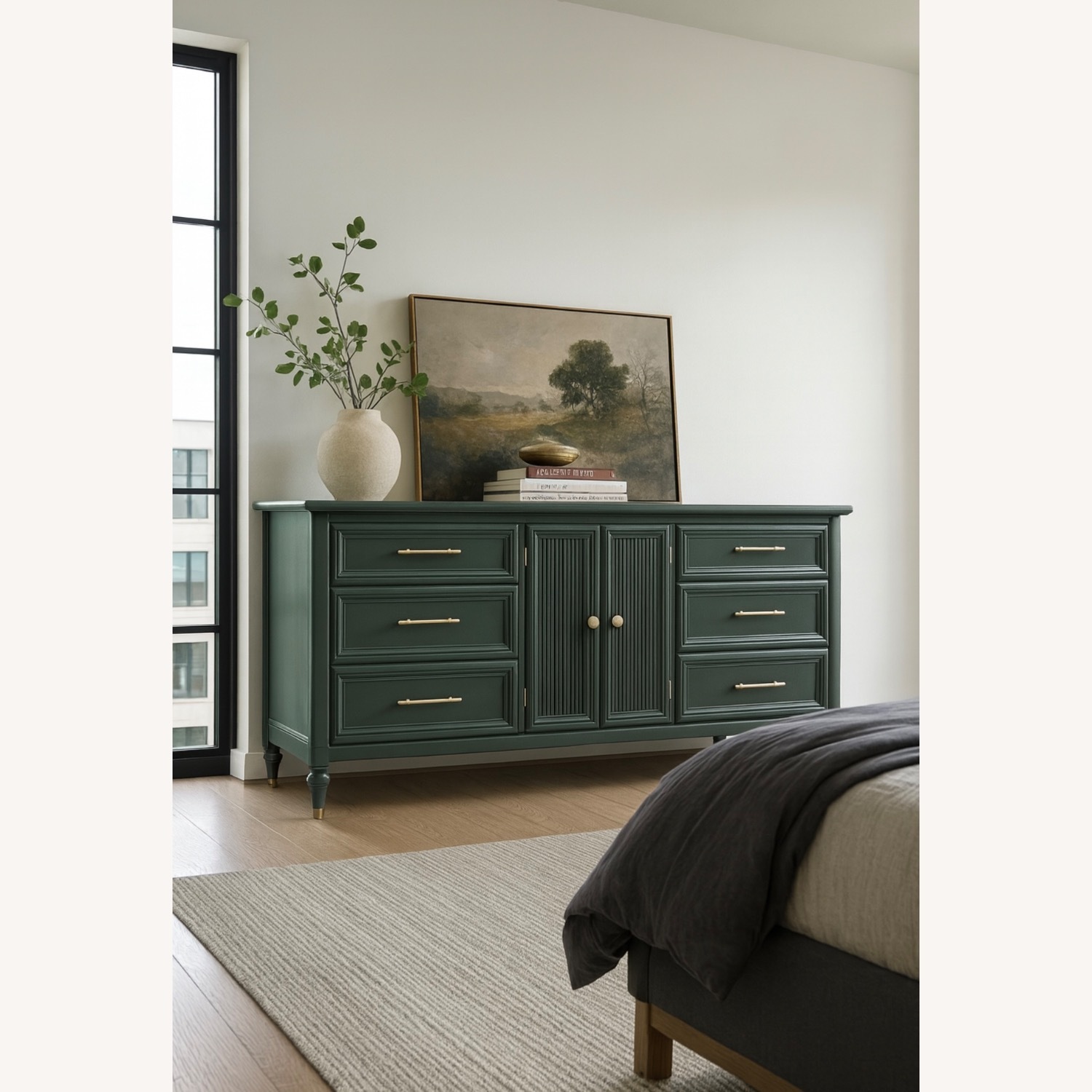 Mid Century Modern White Furniture Company Dresser - image-0