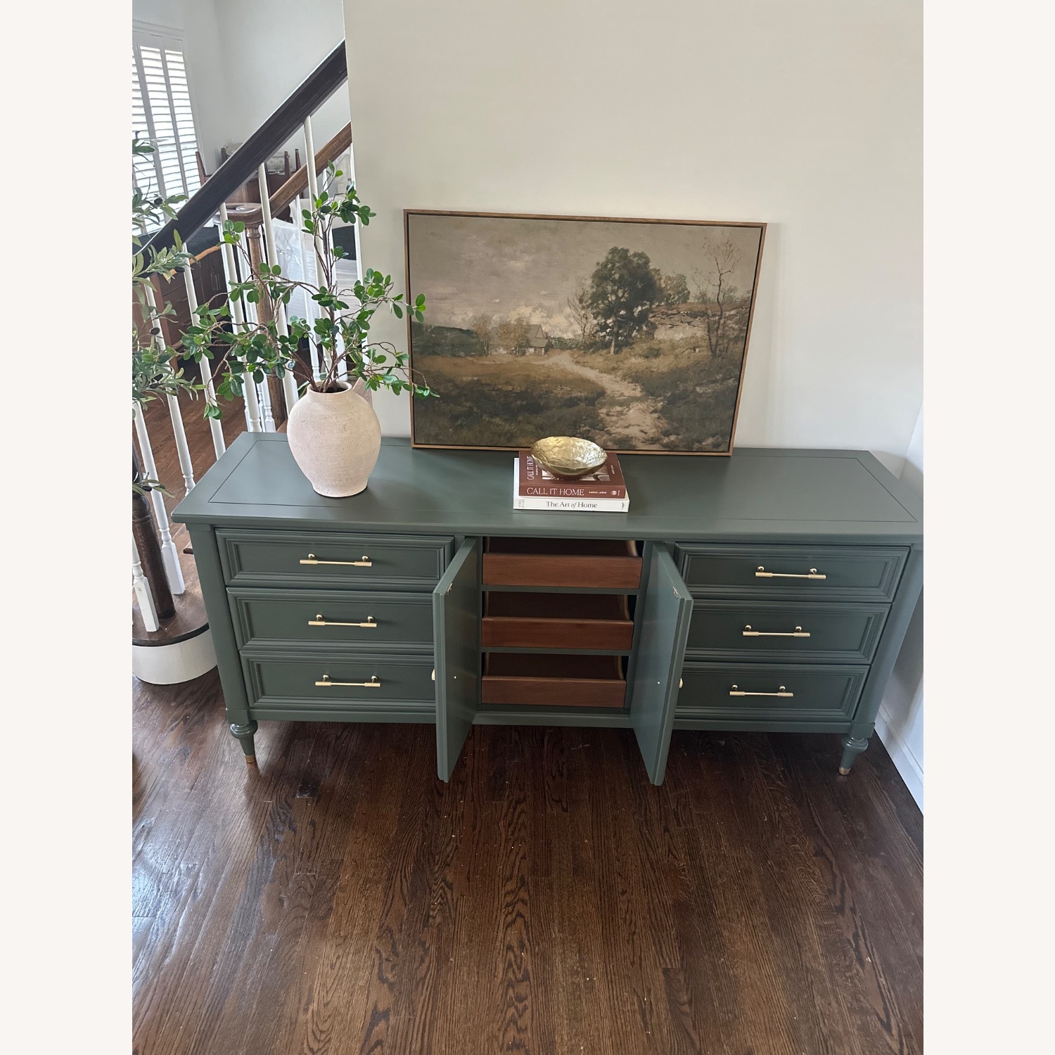 Mid Century Modern White Furniture Company Dresser - image-7