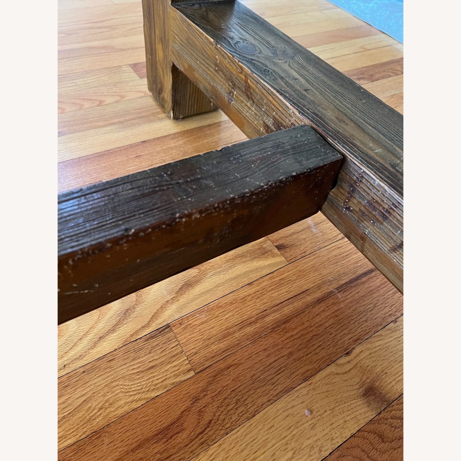 Four Hands Dining Table in Bluestone and Dried Oak - image-9