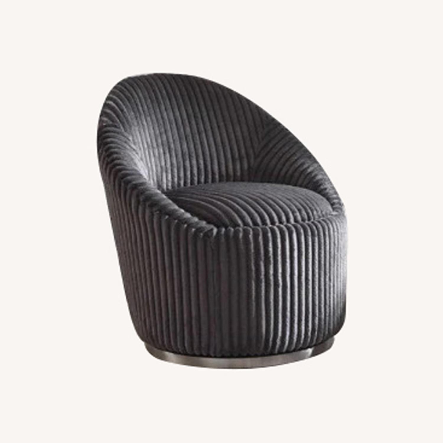 Uttermost Dark Gray Accent Chairs - image-0