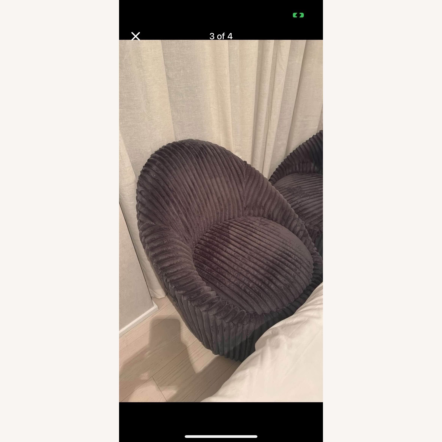 Uttermost Dark Gray Accent Chairs - image-3