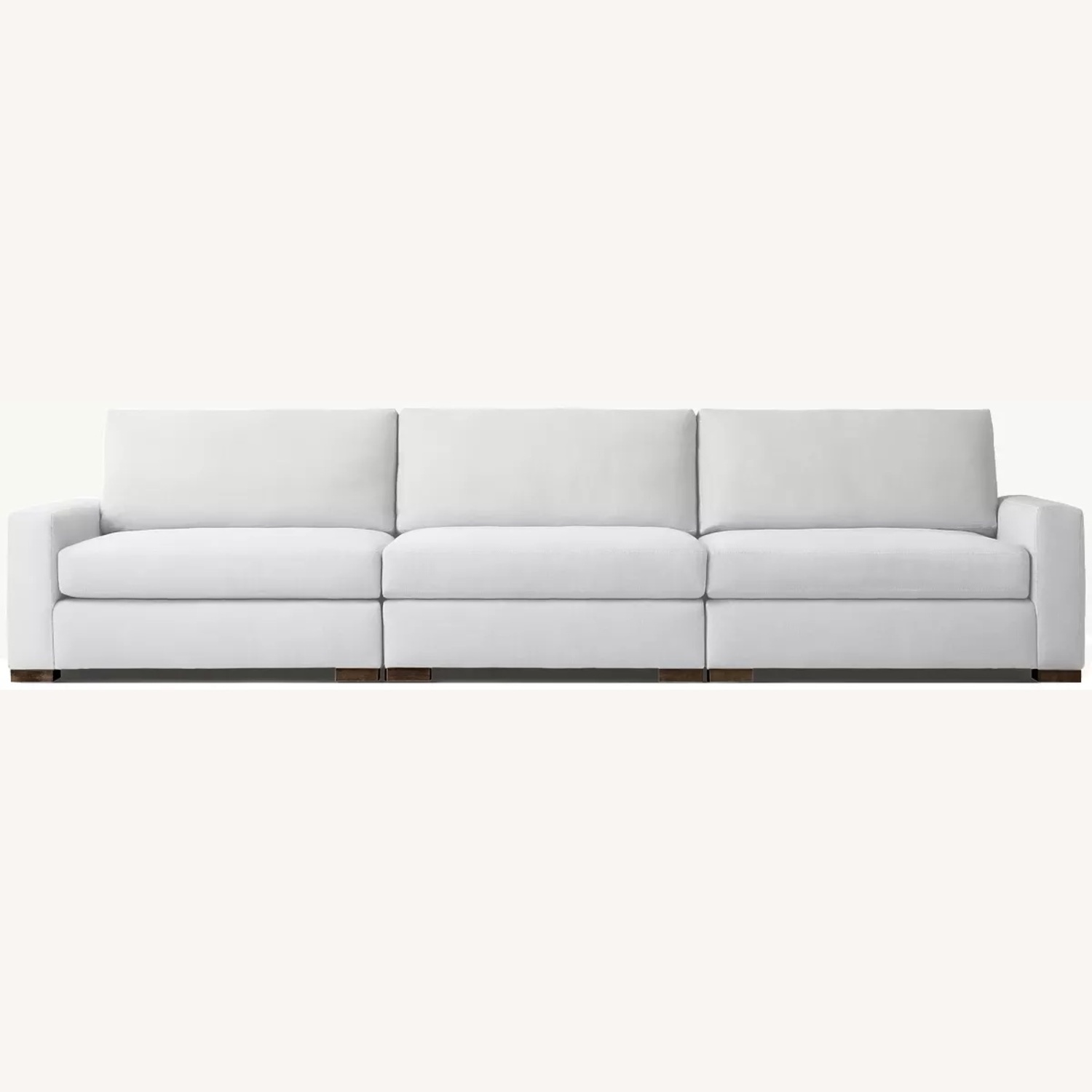 Restoration Hardware Performance Fabric 3+ Sofa - image-0