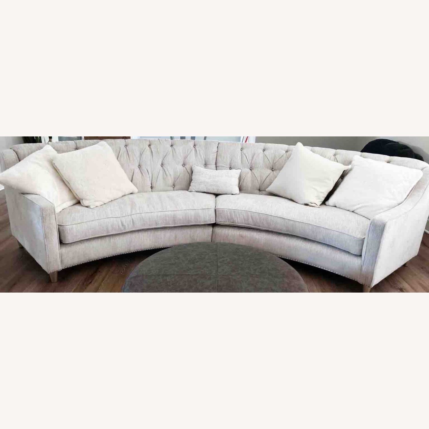 Statement Curved Couch - image-2