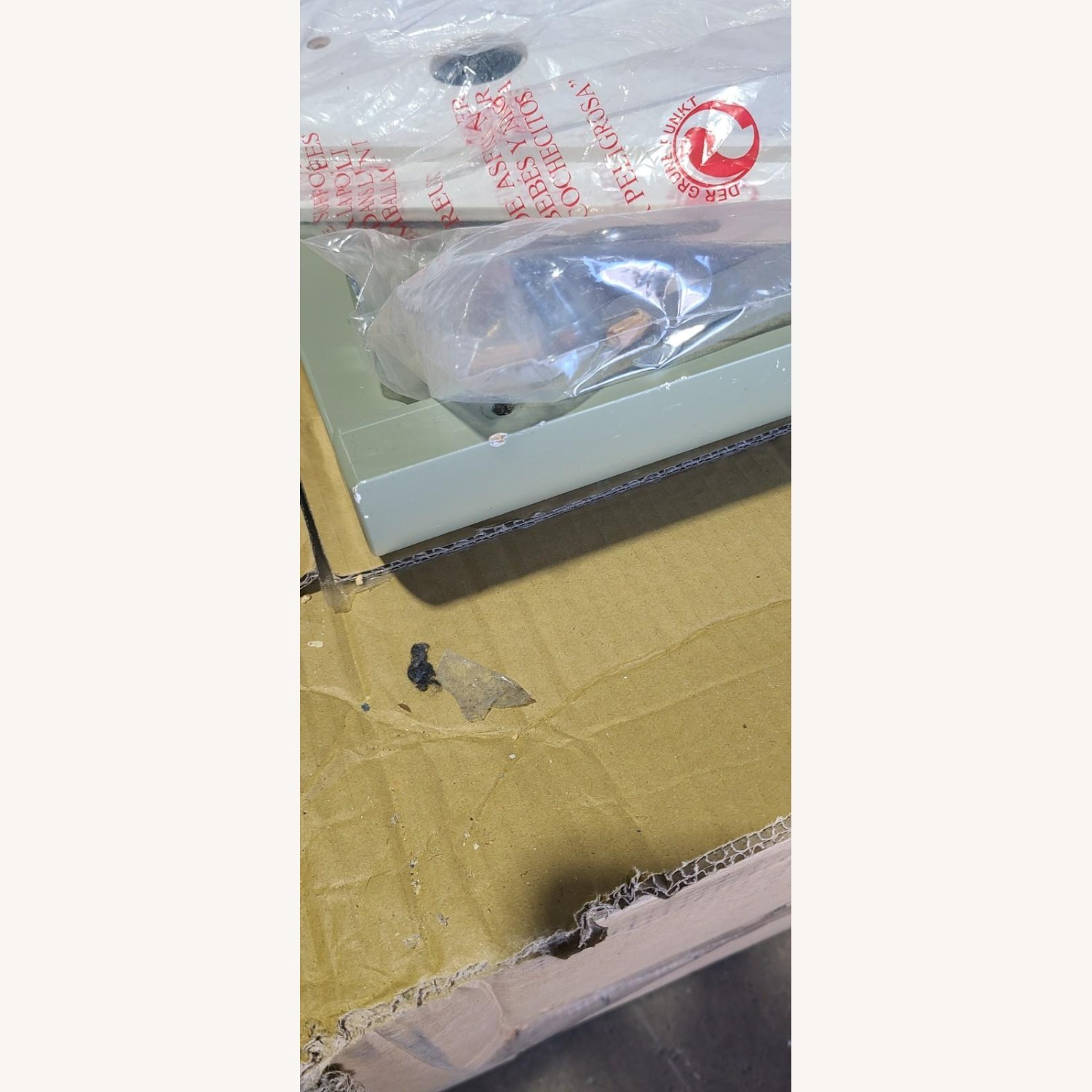 The Palm Crib Green Wood Crib - image-9