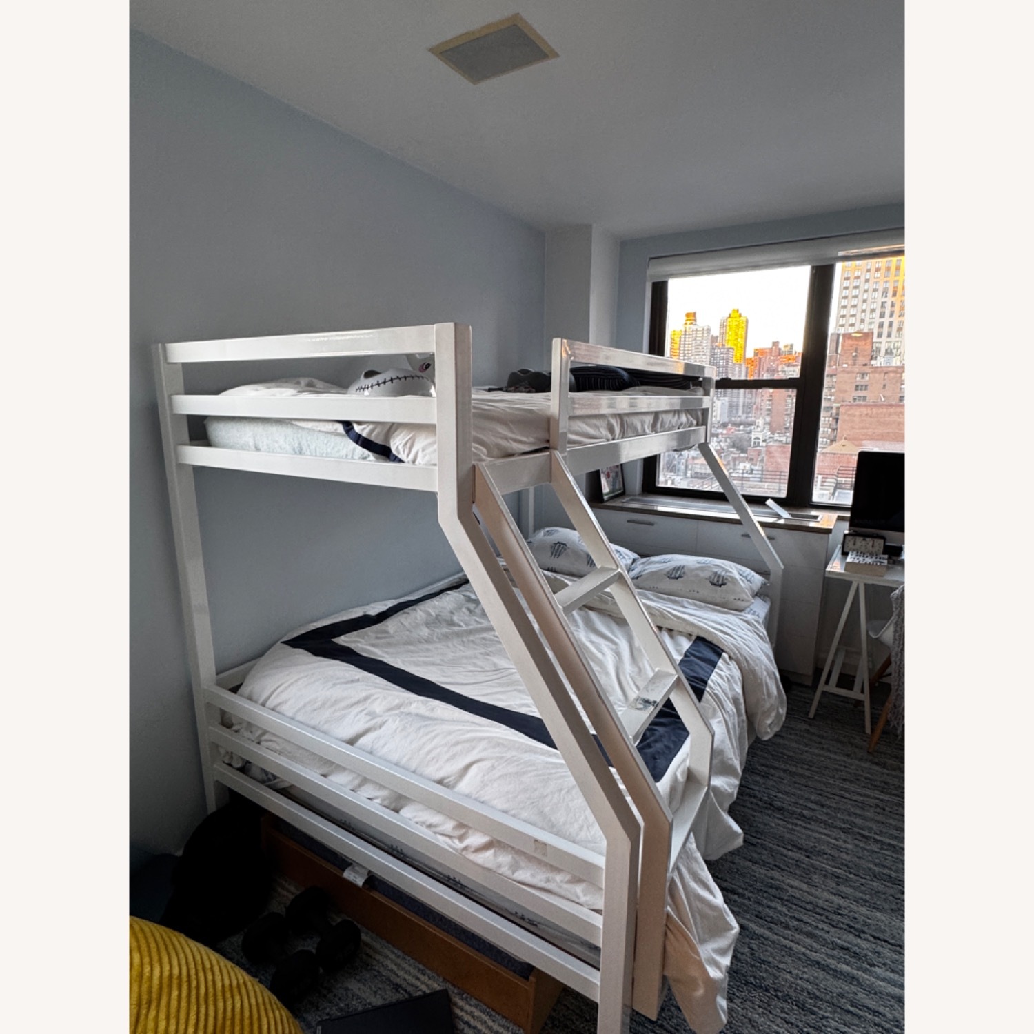 Room & Board Fort White Bunk Bed - image-1