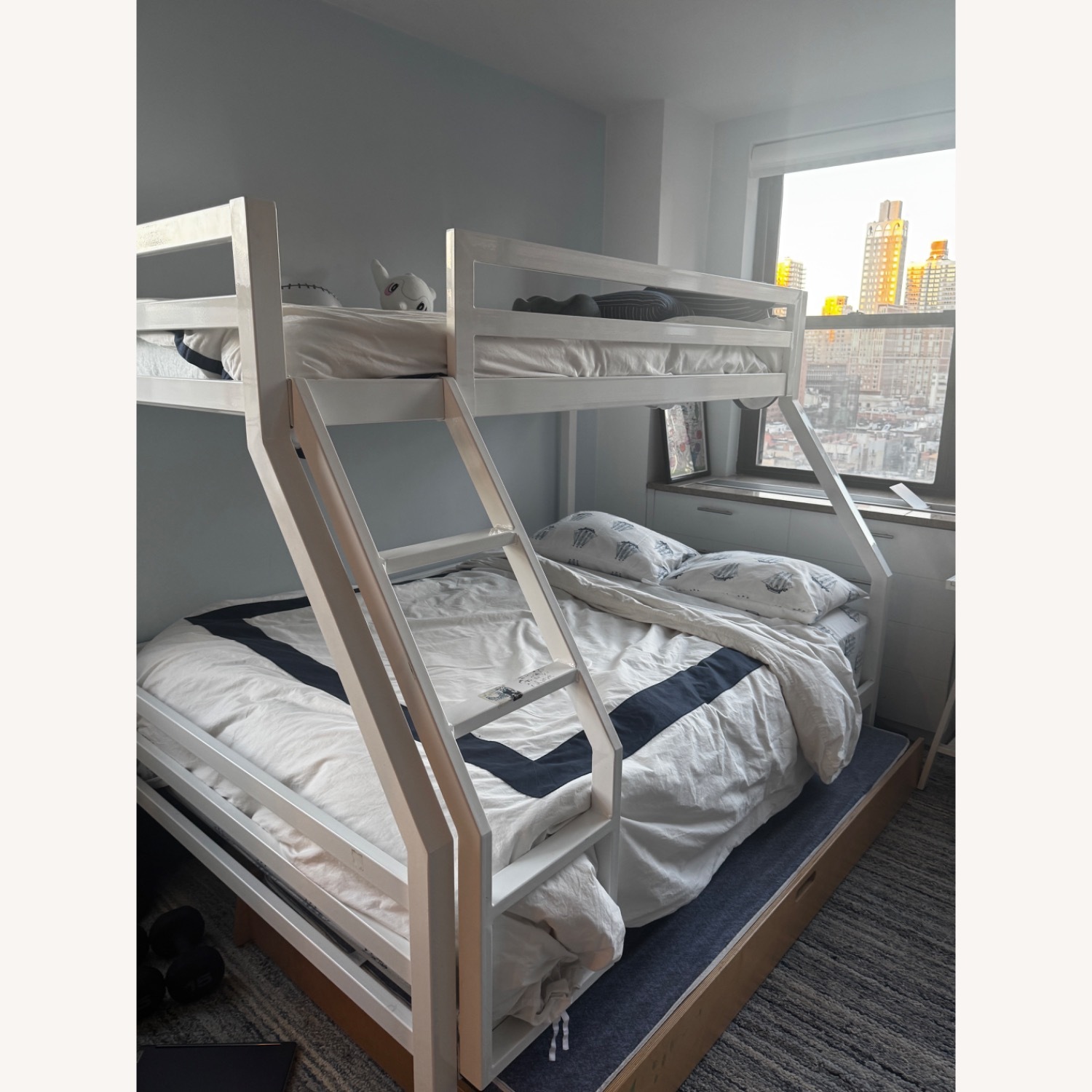 Room & Board Fort White Bunk Bed - image-2