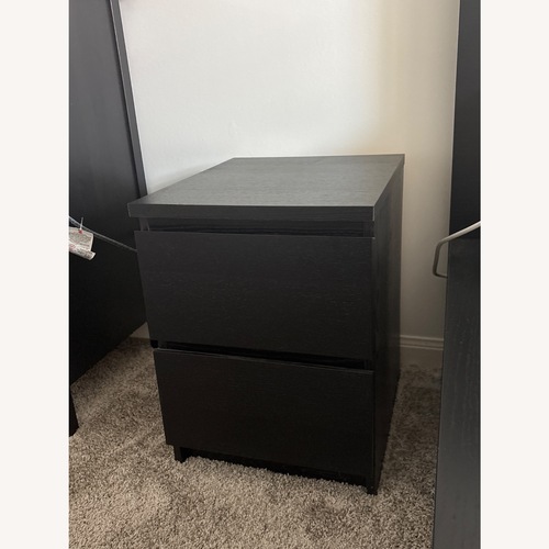 Used Dark Brown Wood Nightstands for sale on AptDeco
