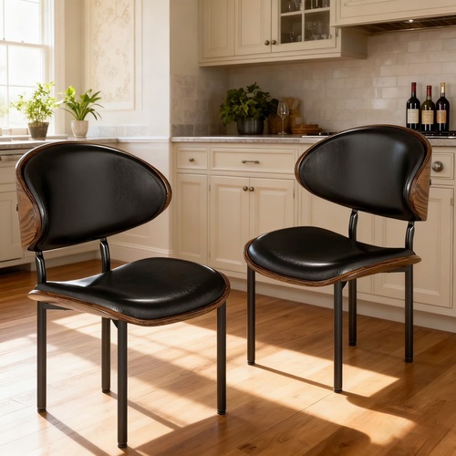 Used Black Metal Dining Chairs for sale on AptDeco