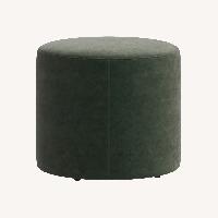 BoConcept Eden Green Velvet Ottoman