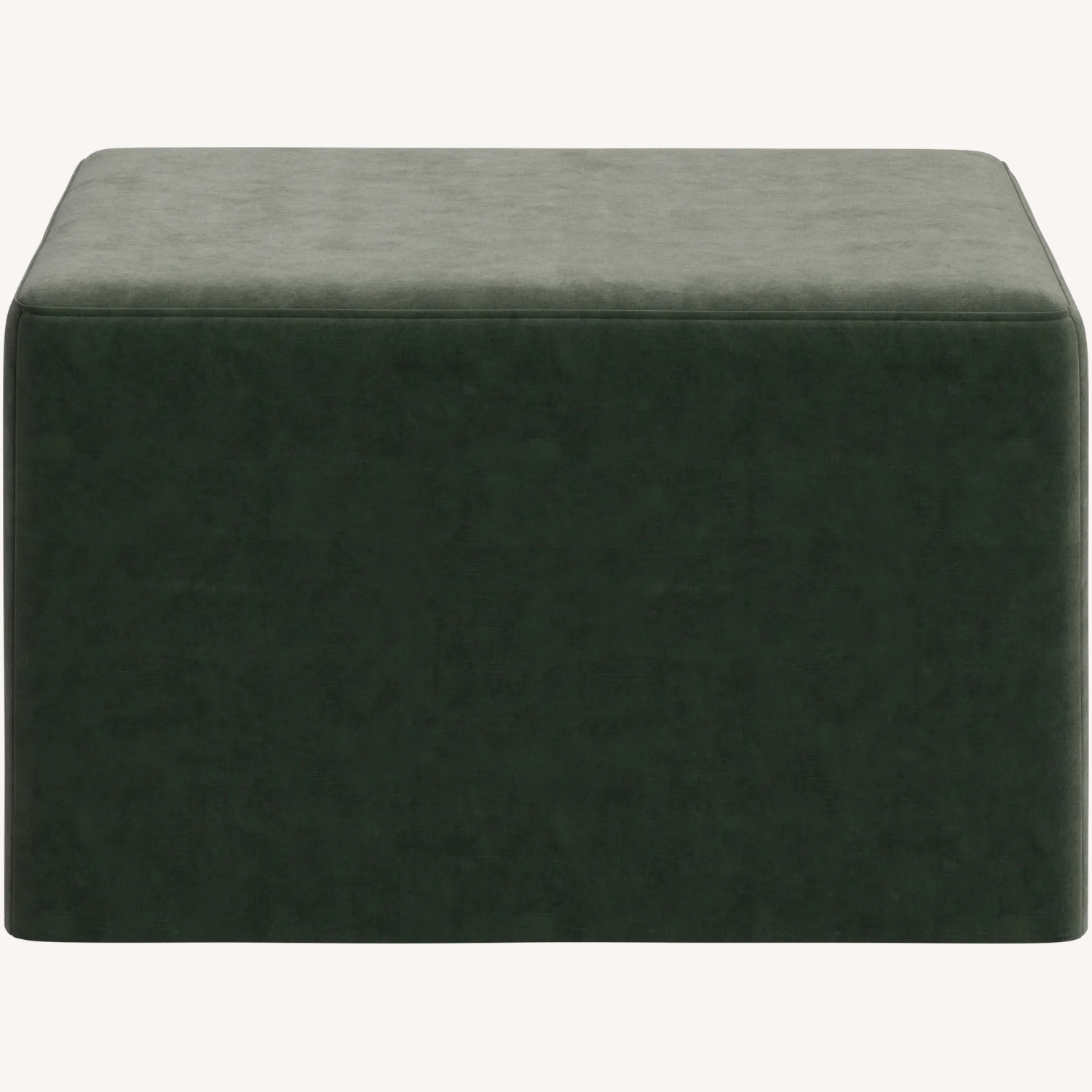BoConcept Xtra Dusty Green Velvet Footstool + Bed - image-7