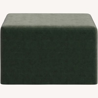 BoConcept Xtra Dusty Green Velvet Footstool + Bed
