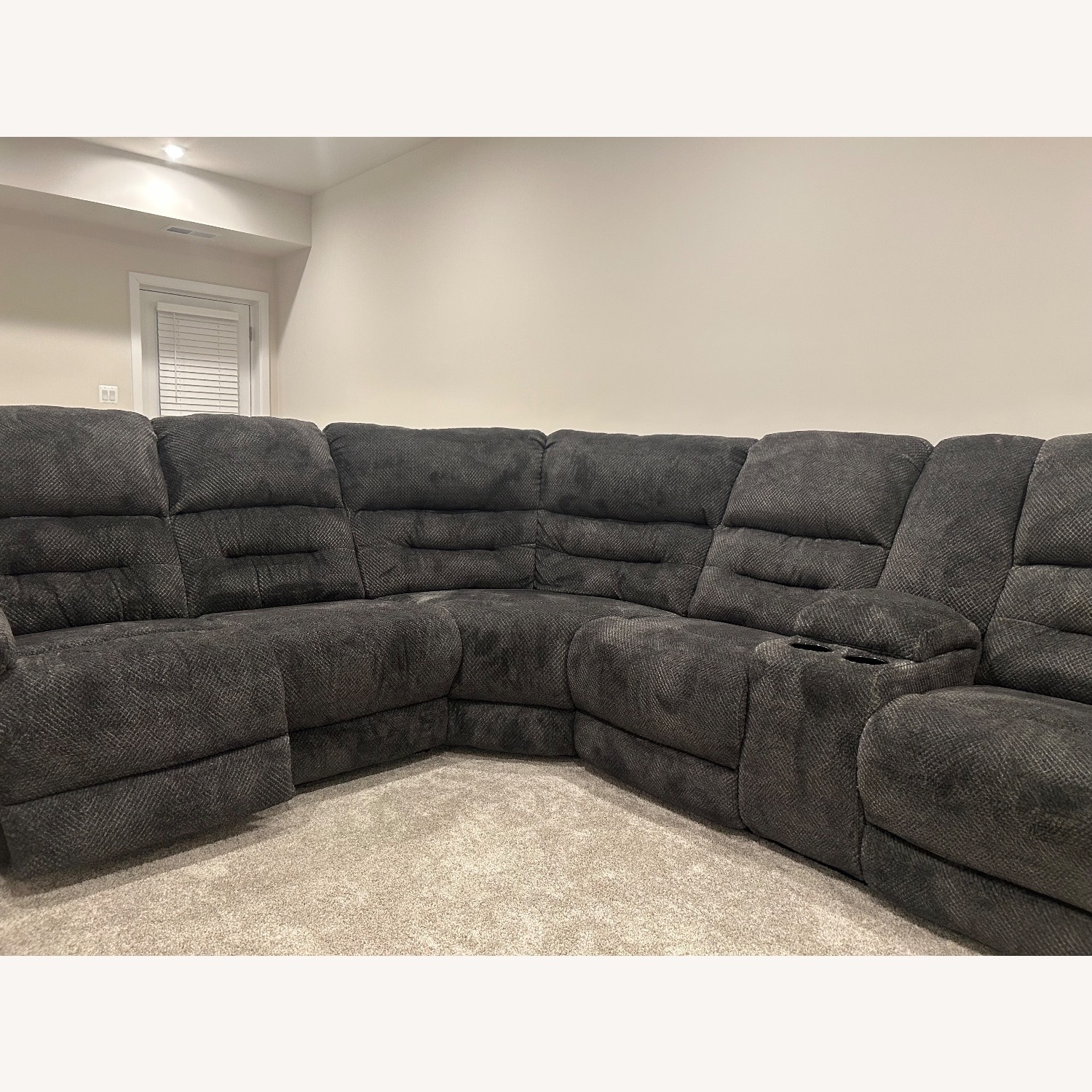 Ashley Furniture Nettington Dark Gray 3+ Piece Sectional - image-3