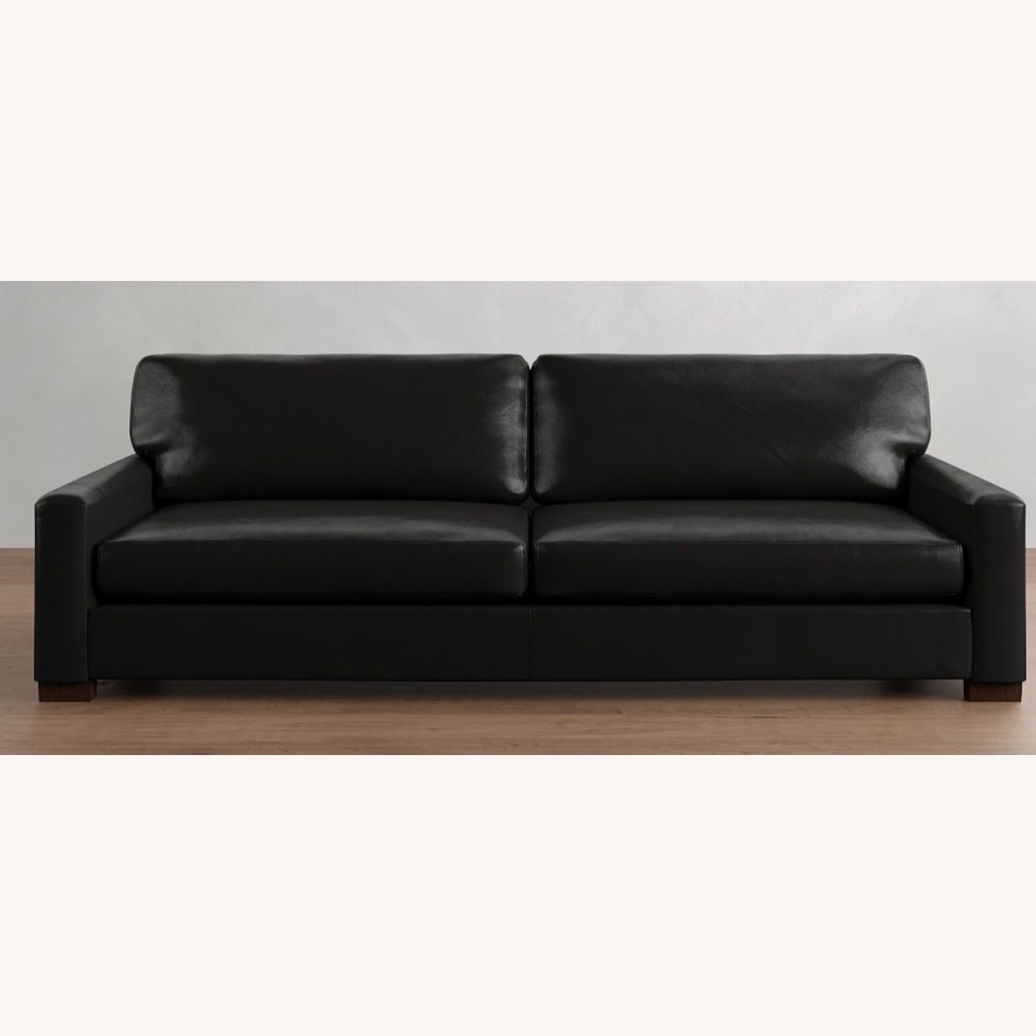Pottery Barn Turner Leather Sofa - image-2