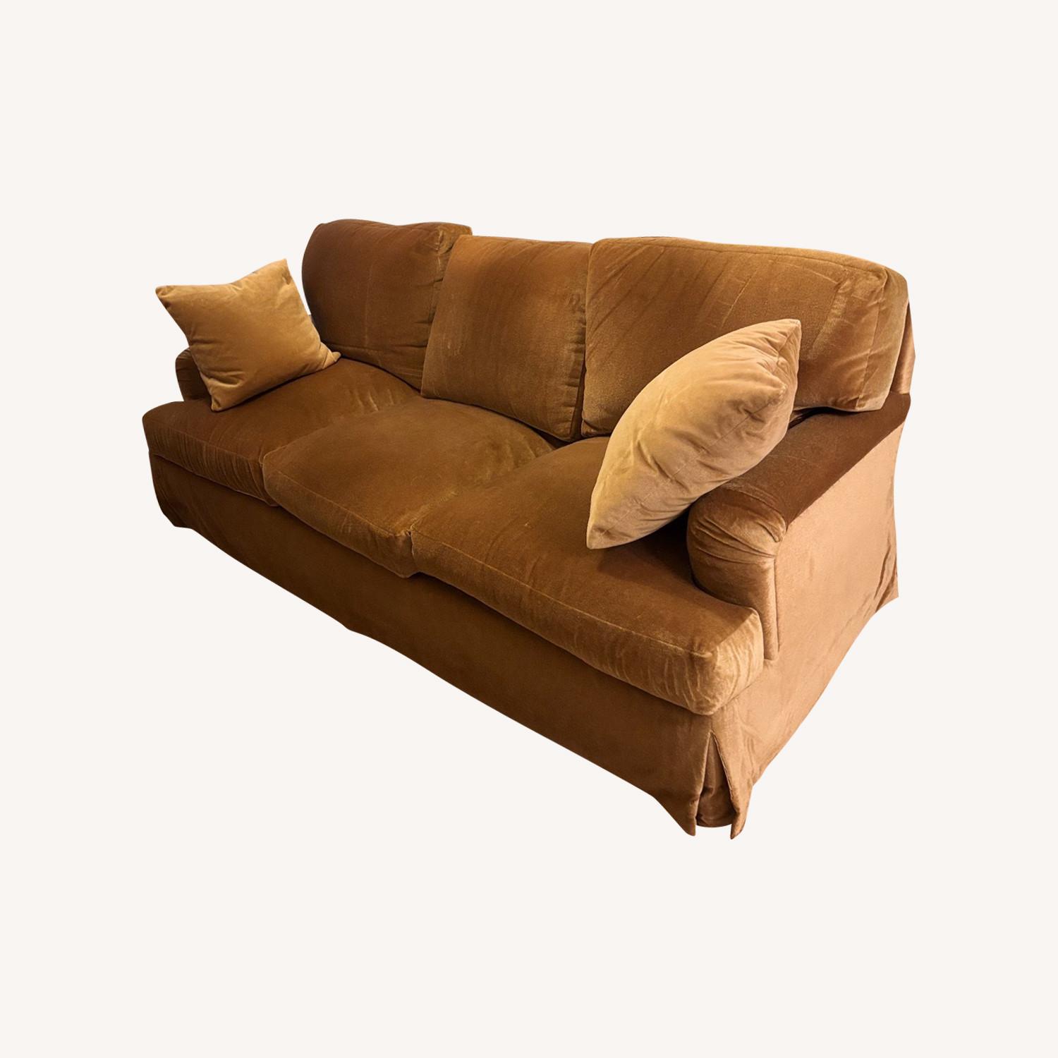 Classic Design Light Brown 3+ Seater Sofa - image-0
