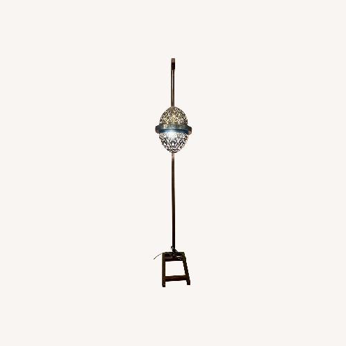 Used Vintage/Antique Moroccan Brass Floor Lamp for sale on AptDeco
