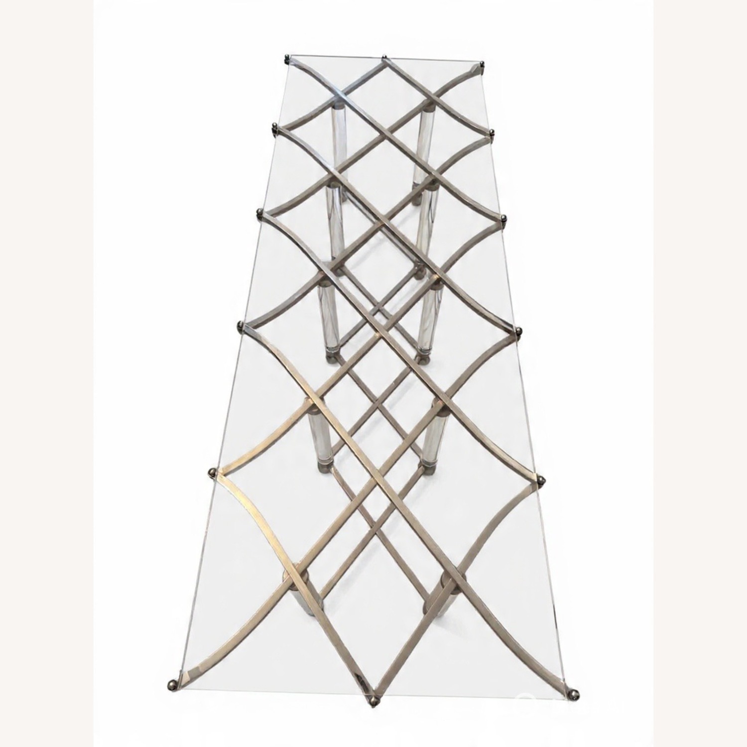 Charles Hollis Jones Treillage Coffee Table - image-1