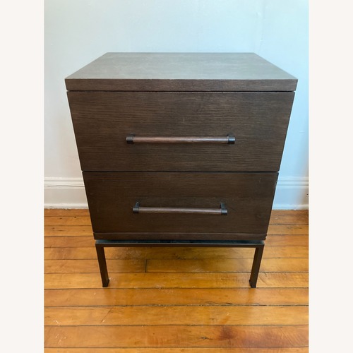 Used West Elm Nash 2-Drawer Nightstand for sale on AptDeco
