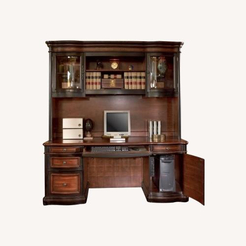 Used Coaster Gorman Home Office Executive Desk w/ Hutch for sale on AptDeco