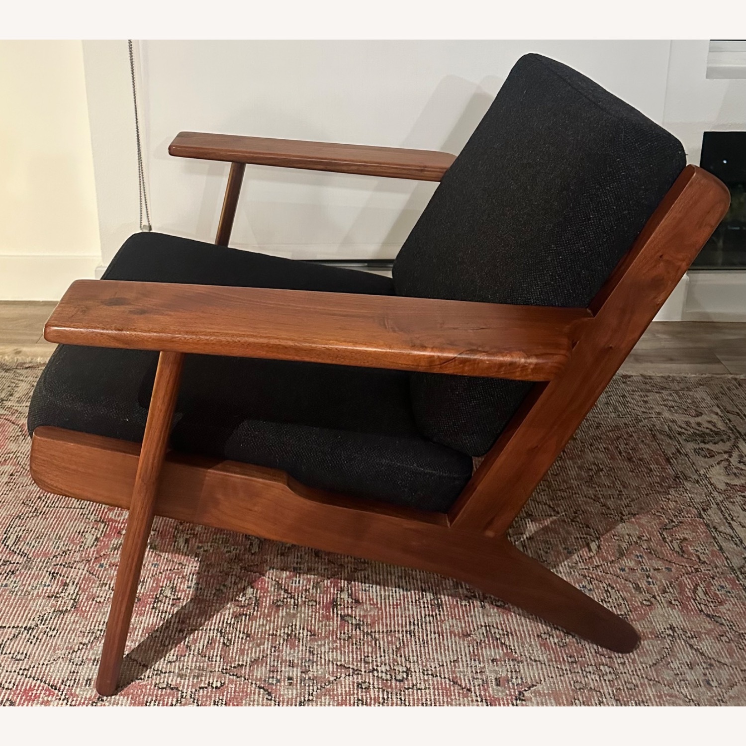 Organic Modernism Milton Dark Brown Armchair - image-5