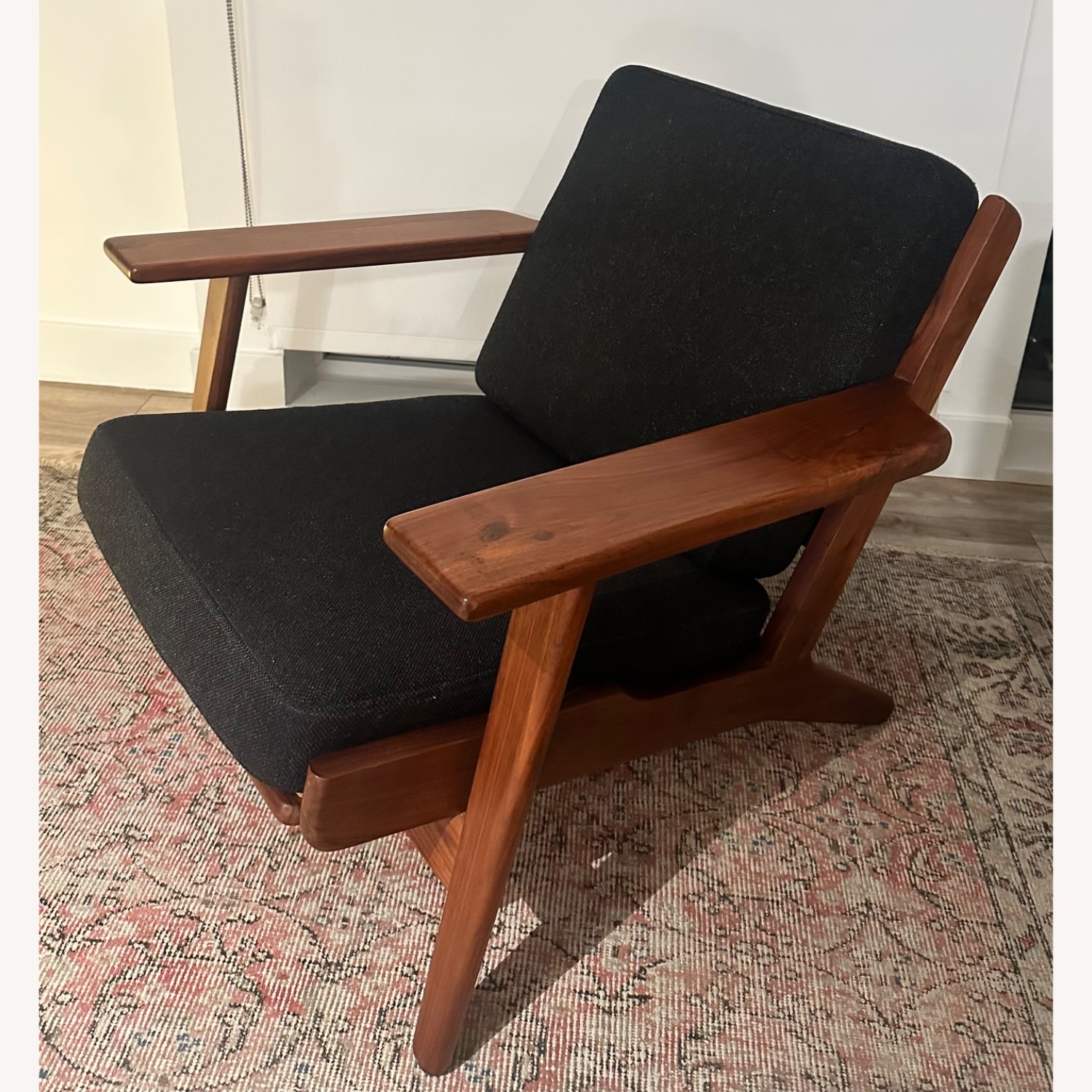 Organic Modernism Milton Dark Brown Armchair - image-4