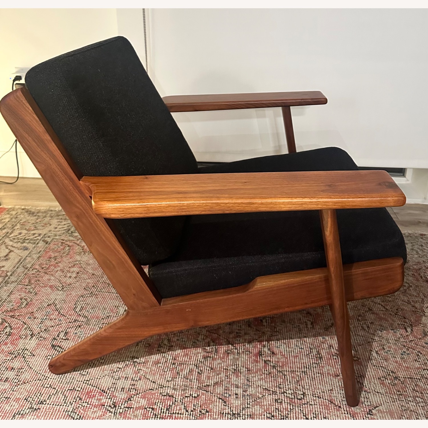 Organic Modernism Milton Dark Brown Armchair - image-3