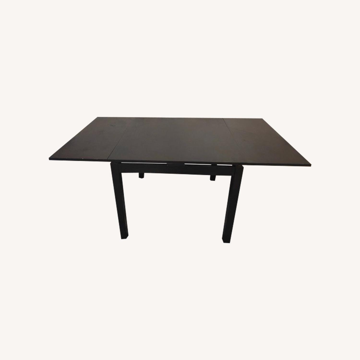 Black Metal Dining Table - image-0