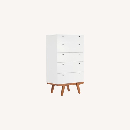 Used West Elm Modern 5 Drawer Dresser for sale on AptDeco
