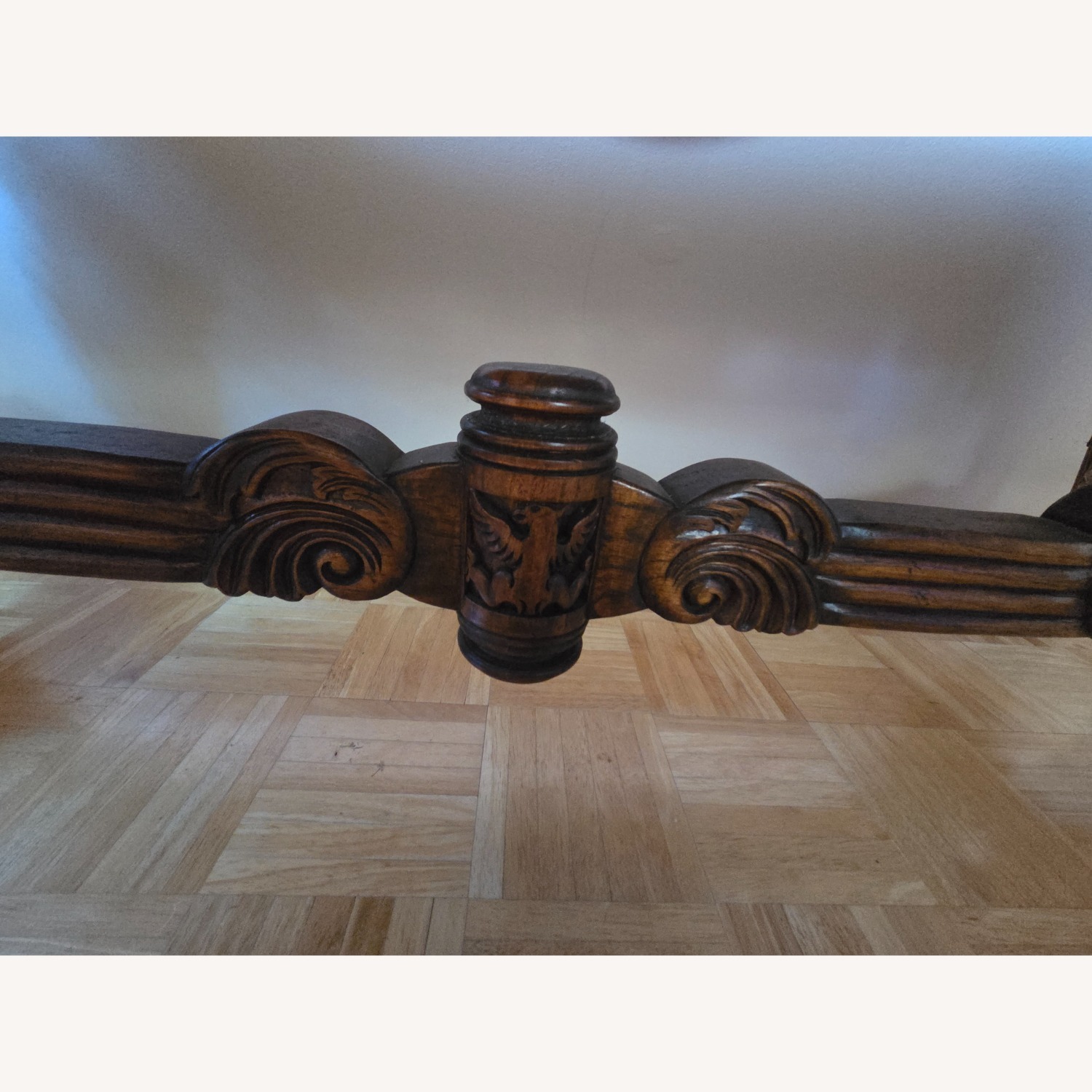 Vintage/Antique Finds Dark Brown Dining Table - image-2