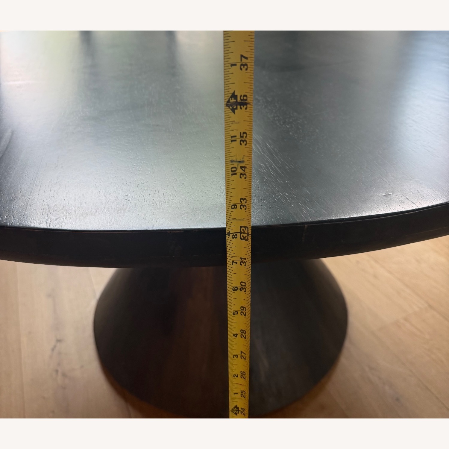 Four Hands Dark Brown Wood Dining Table - image-8