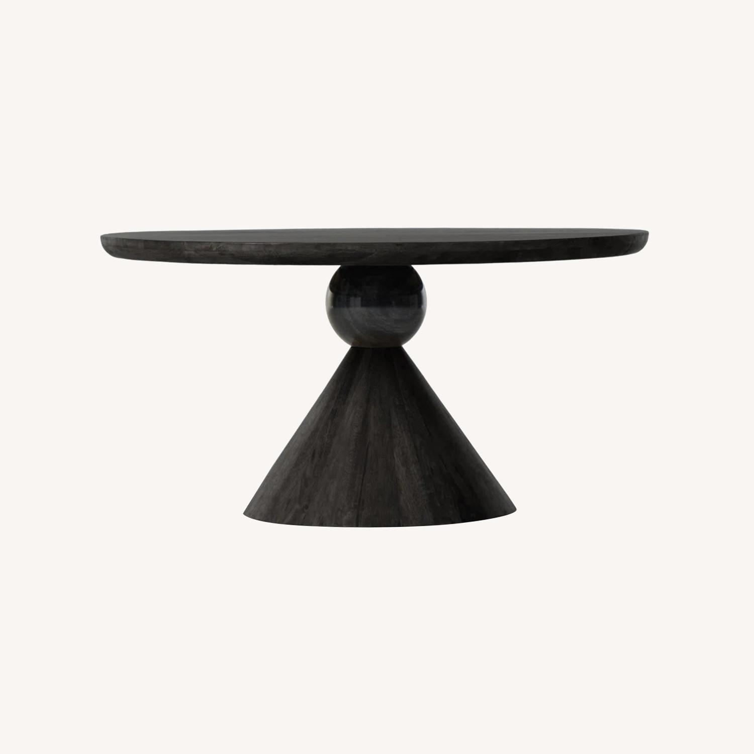 Four Hands Dark Brown Wood Dining Table - image-0