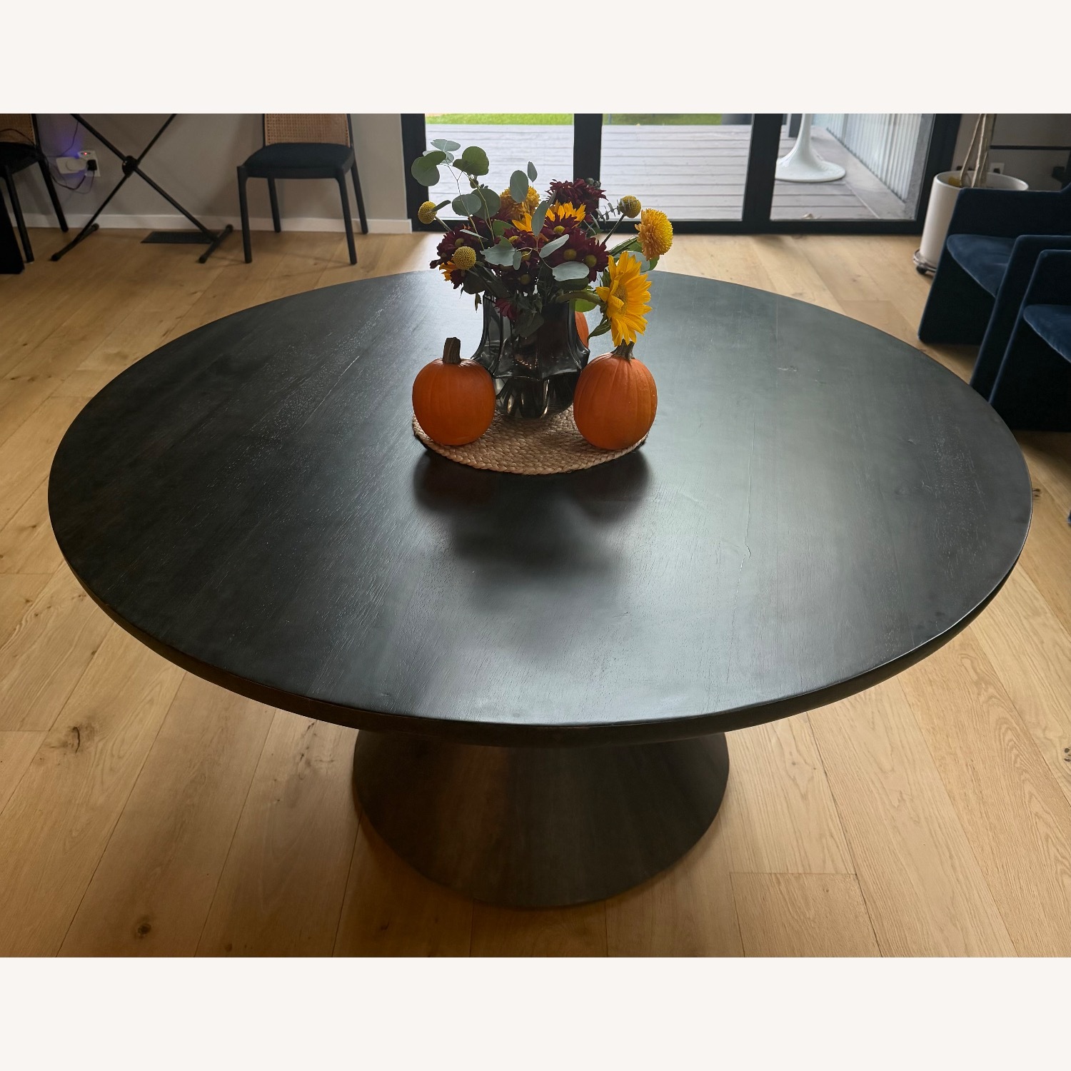 Four Hands Dark Brown Wood Dining Table - image-2